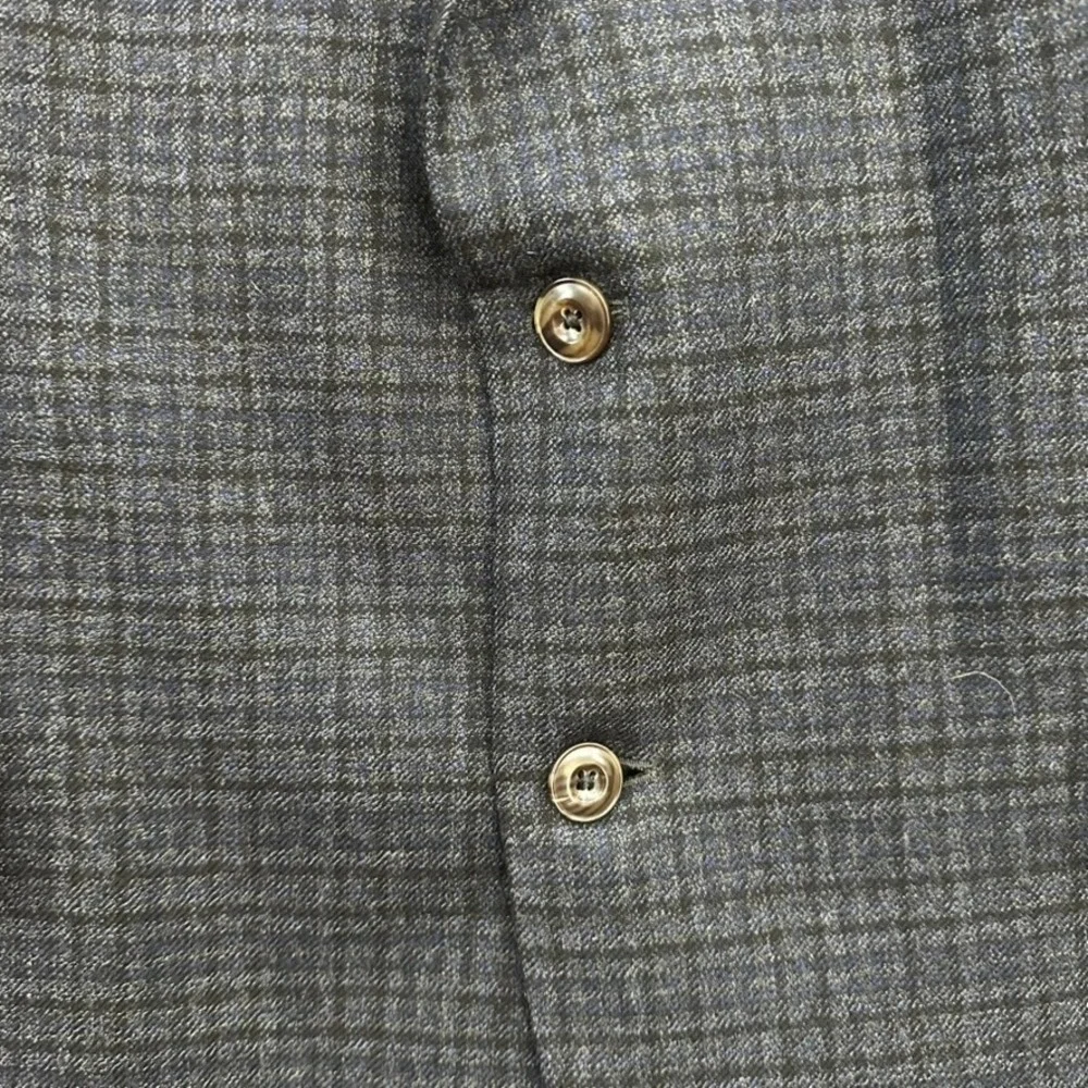 Jack Victor Gibson SPJ Men's 46R 100% Wool Blue Plaid Sport Coat Blazer Canada